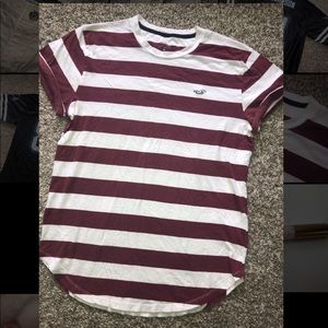 striped american eagle t-shirt